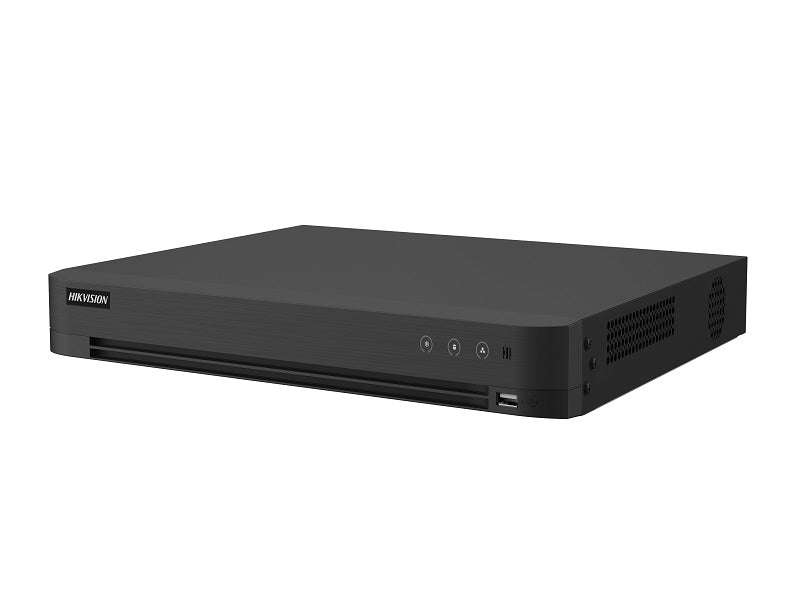 Hikvision iDS-7216HQHI-M2/XT 16-Channel 5MP AcuSense DVR - H.265 Pro+, 4K HDMI, Dual HDD