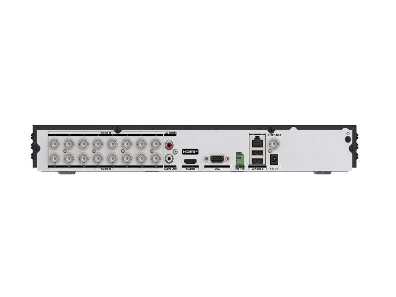 Hikvision iDS-7216HQHI-M2/XT 16-Channel 5MP AcuSense DVR - H.265 Pro+, 4K HDMI, Dual HDD