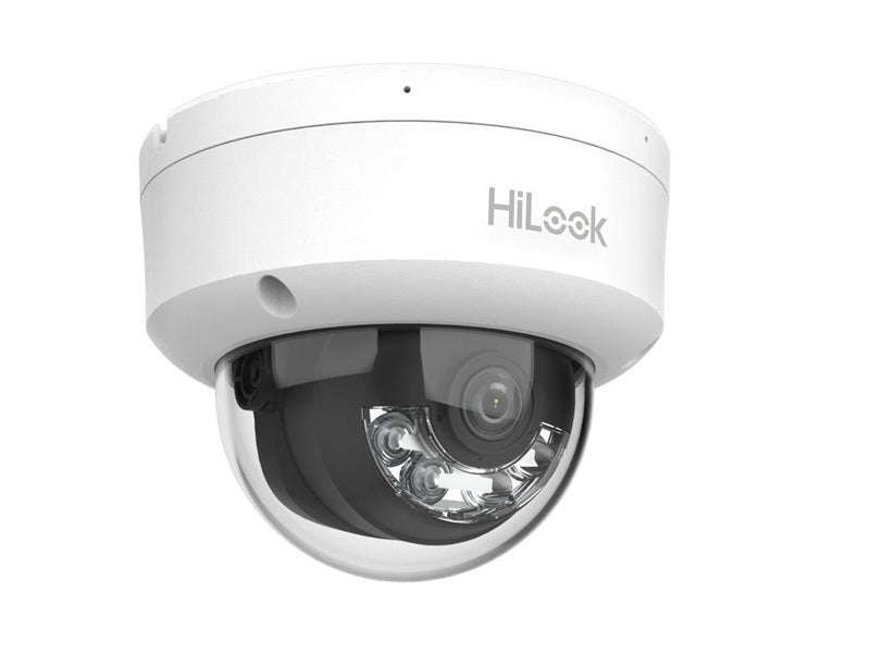 Hilook IPC-D140HA-LU 4MP IP Dome Camera - 2.8mm, Dual Light 30m, 120dB WDR, PoE