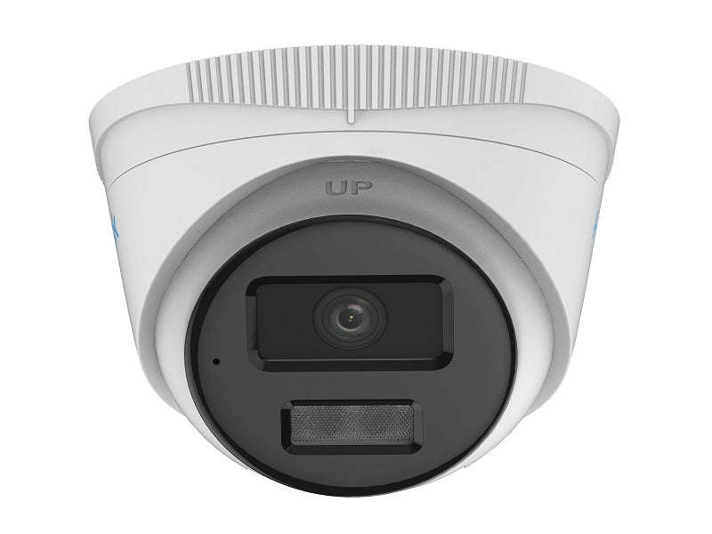 HiLook IPC-T229HA-LU 2MP ColorVu IP Turret Camera 2.8mm - 30m, Audio, PoE