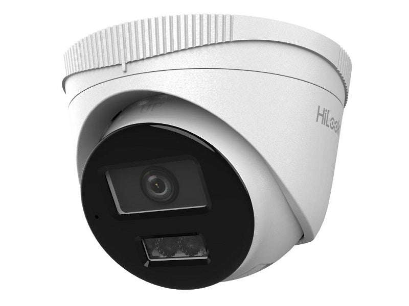HiLook IPC-T240HA-LU 4MP IP Turret Camera - 2.8mm, 30m IR, 120dB WDR, ColorVu, Mic