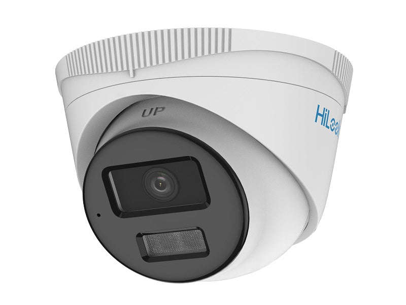 HiLook IPC-T249HA-LU 4MP ColorVu IP Turret Camera 2.8mm - 30m, Audio, PoE