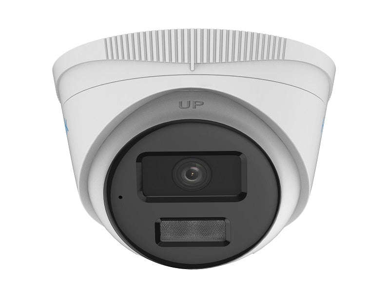 HiLook IPC-T249HA-LU 4MP ColorVu IP Turret Camera 2.8mm - 30m, Audio, PoE