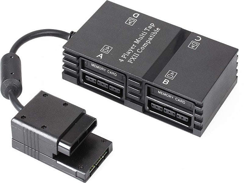 PS2 Multitap 4-Player Adapter (ITGMT4P) - 4 Controller & Memory Card Slots