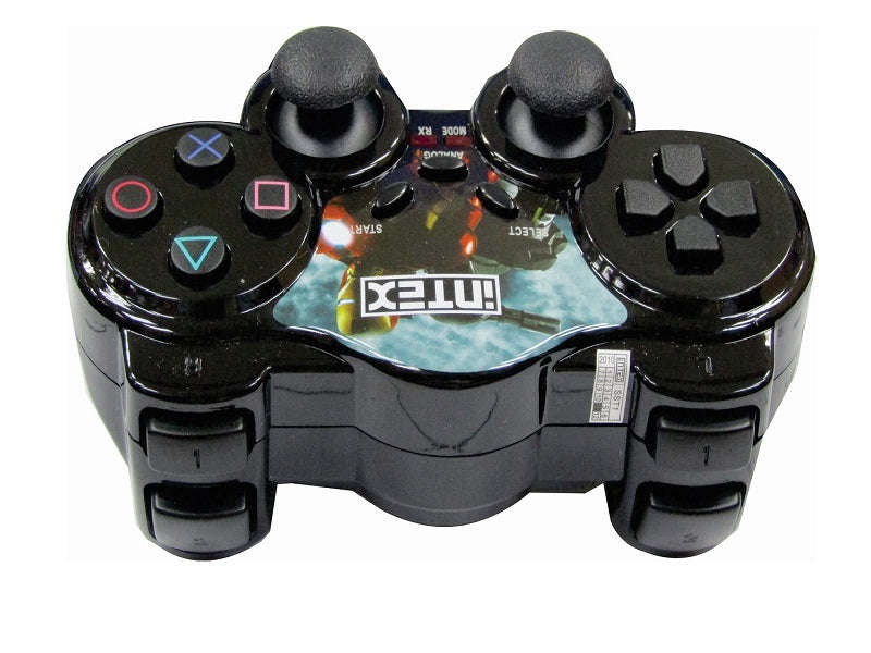 Wireless PS2 Gamepad Controller (ITGPW06) - 2.4GHz, Vibration, 30ft Range