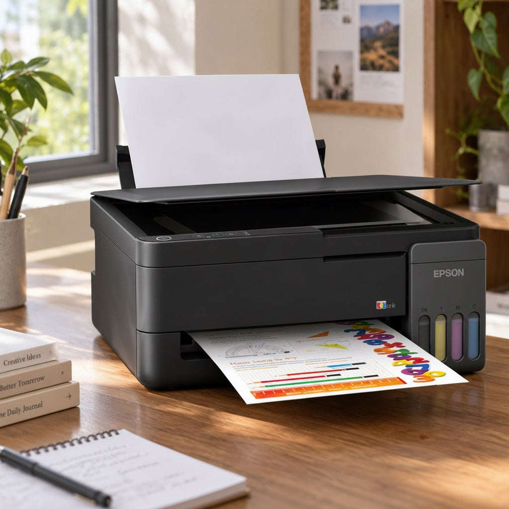 Epson EcoTank L3310 A4 3-in-1 Ink Tank Printer - Print, Scan, Copy