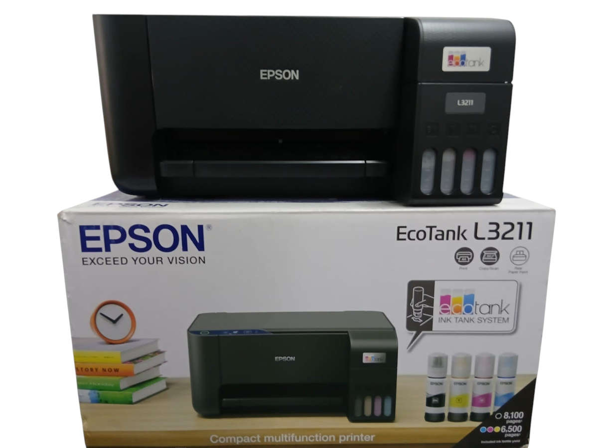 Epson EcoTank L3211 All-in-One Ink Tank Printer - Print/Scan/Copy (Pre-Loved)