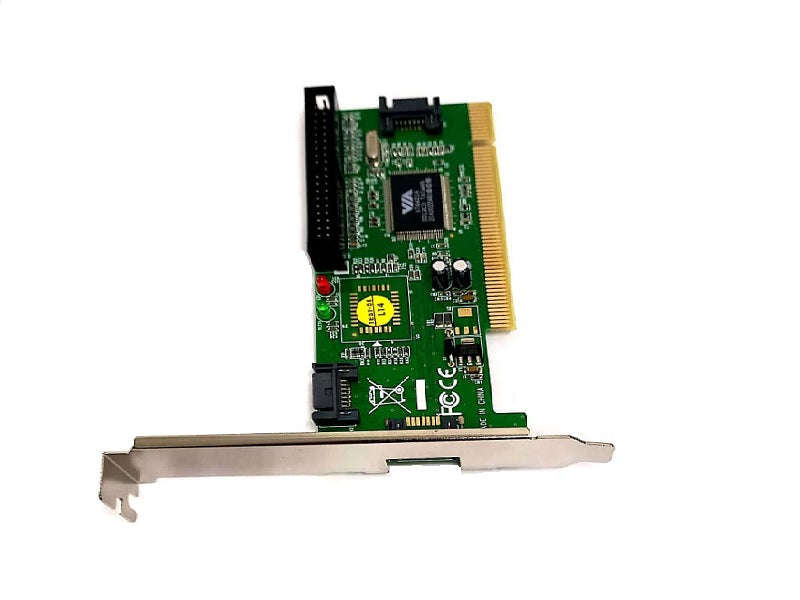 PCI SATA Controller Card - 4-Channel, RAID 0/1/0+1, 1.5Gbps, 32-Bit