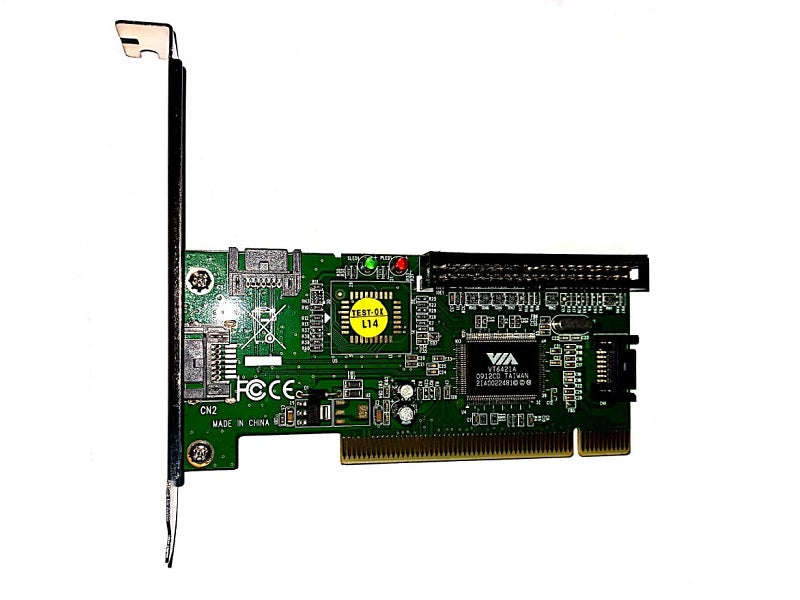 PCI SATA Controller Card - 4-Channel, RAID 0/1/0+1, 1.5Gbps, 32-Bit