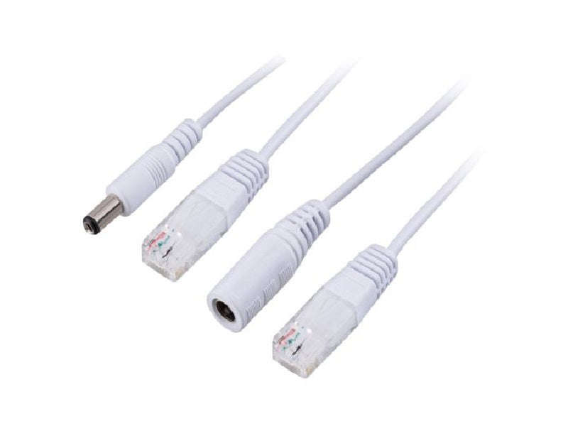 Alcell Passive PoE Injector & Splitter Set - 12V-50V, MikroTik Compatible