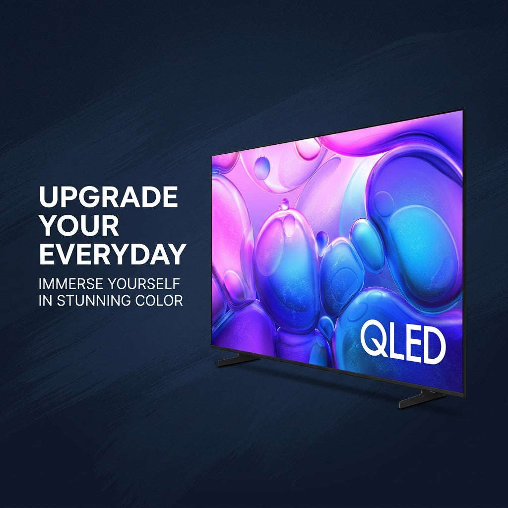 Samsung 65" Q6F QLED 4K Smart TV - Quantum HDR, Vision AI