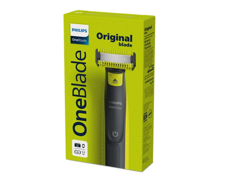 Philips OneBlade Face & Body Trimmer & Shaver (QP2824/10) - 3 Combs, USB