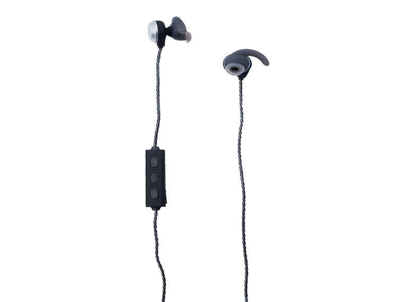 Toshiba RZE-BT300E Wireless Magnetic Earphones - Black, Bluetooth 4.2, Multipoint