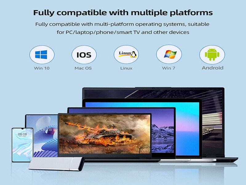 Type-C NVMe M.2 SSD Enclosure - USB 3.1 Gen2, 10Gbps, PCIe, UASP External Case