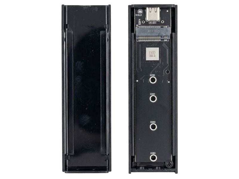 ZATECH Type-C M.2 NVMe & NGFF SATA SSD Enclosure - Dual Protocol, USB, 10Gbps