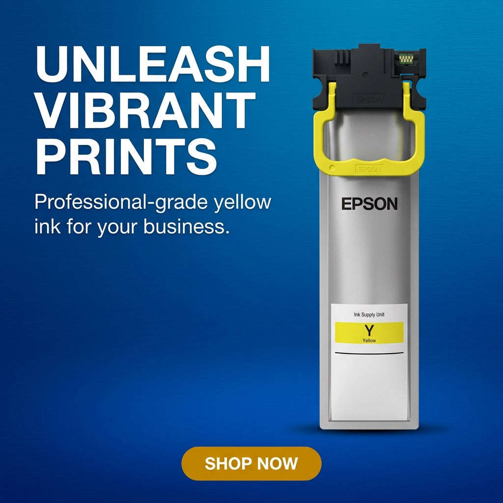 Epson T9454 XL Yellow Ink Cartridge - WorkForce Pro, 5,000 Pages