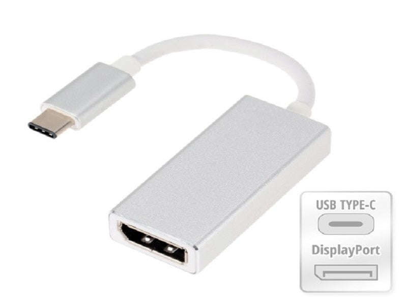 USB-C to DisplayPort Adapter Cable - USB 3.1, Thunderbolt 3 Compatible