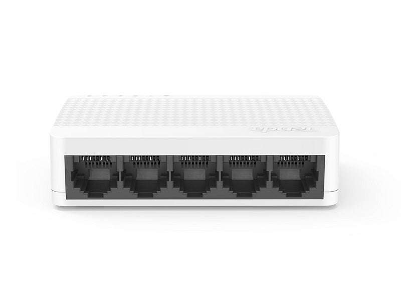 Tenda S105 5-Port 10/100Mbps Fast Ethernet Desktop Switch - Unmanaged, Plug & Play