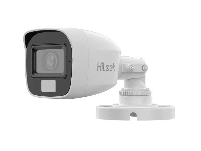 HiLook THC-B157-LPS 3K Mini Bullet Camera 2.8mm - 20m Dual Light, Audio, IP66
