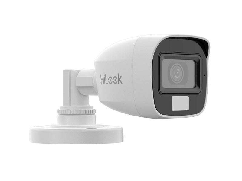HiLook THC-B157-LPS 3K Mini Bullet Camera 2.8mm - 20m Dual Light, Audio, IP66