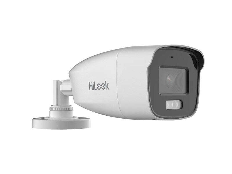 HiLook THC-B257-LMS 3K Bullet Camera 2.8mm - 40m Dual Light, Audio, IP66