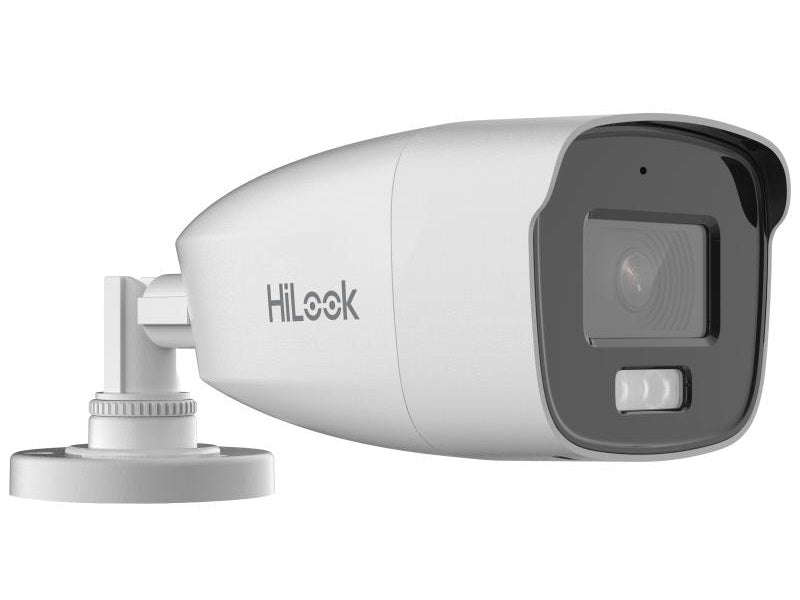 HiLook THC-B257-LMS 3K Bullet Camera 3.6mm - 40m Dual Light, Audio, IP66