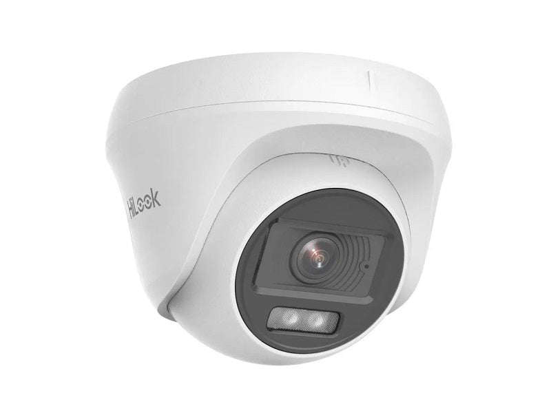 Hilook THC-T127-LPS 2MP 1080p Dual-Light Dome Camera - 2.8mm, 20m, Built-in Mic