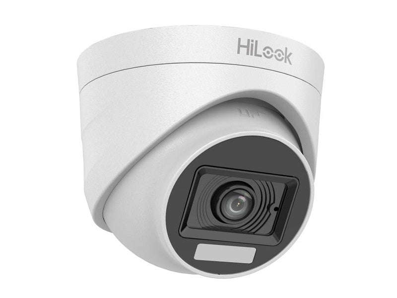 HiLook THC-T157-LPS 3K Turret Camera 2.8mm - 20m Dual Light, Audio, Indoor