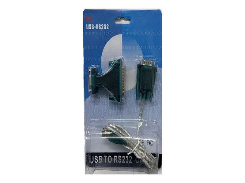 USB to RS232 DB25 Serial Cable - USB 2.0, Serial Adapter for PDA & Modem