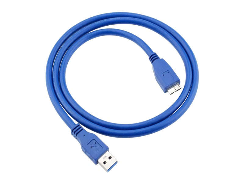USB 3.0 to Micro HDD Cable 1.5m - Double Shielded, 5Gbps Data Transfer