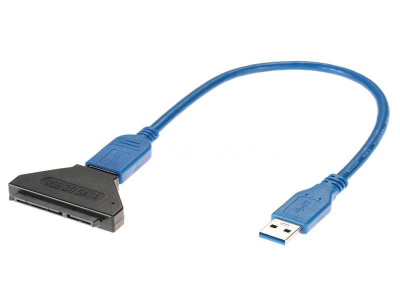 ZATECH USB 3.0 to SATA Converter - 2.5" & 3.5" HDD, 6 Gbps, Power Supply Included