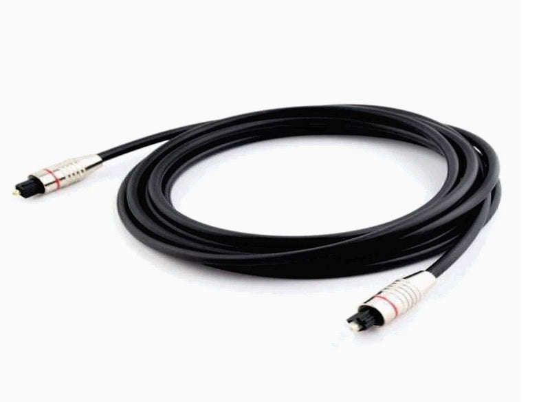 ZATECH Optical Audio Cable 5.0mm - 3m, Hi-Fi Lossless Digital TosLink (ZA-FOC5.0-3M)