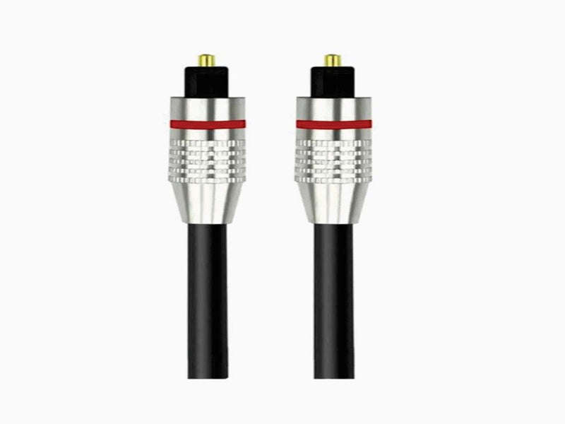 ZATECH Optical Audio Cable 5.0mm - 3m, Hi-Fi Lossless Digital TosLink (ZA-FOC5.0-3M)