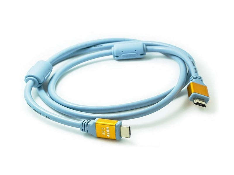 ZATECH High Speed HDMI Cable 1.5m - 4Kx2K Full HD, Ethernet, ARC, 24K Gold