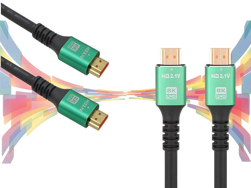 ZATECH HDMI 2.1 Cable 5m - 8K UHD, HDR, ARC, HDTV & Gaming Console