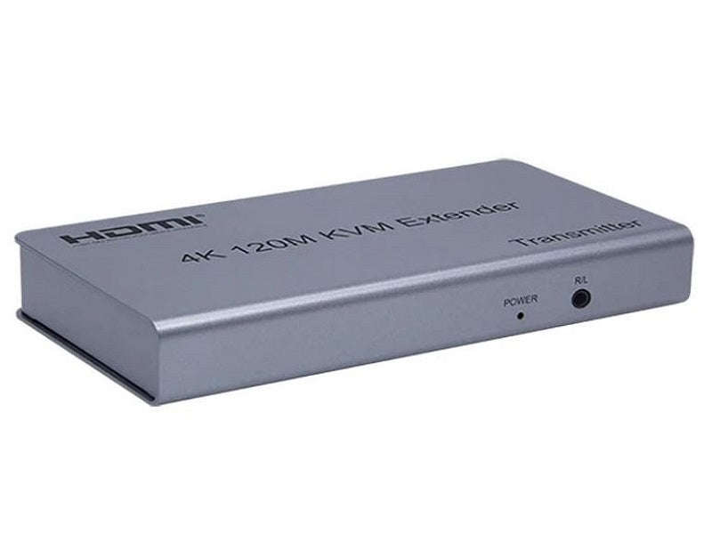 ZATECH HDMI KVM Extender 120m over CAT5e/6 - 4K 30Hz, IR, USB, Loop-Out