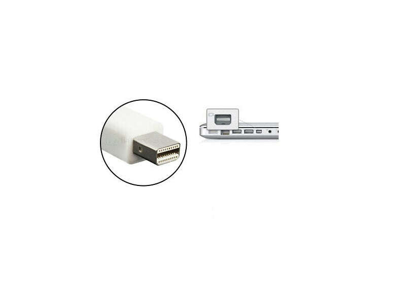ZATECH MD110 Mini DisplayPort to HDMI Female Adapter - 4K 30Hz, Gold-Plated