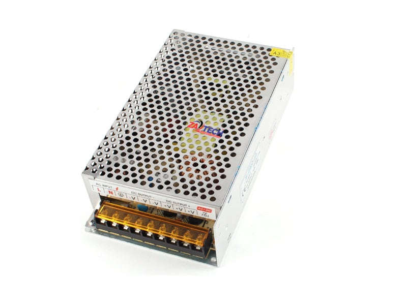 ZATECH CCTV Power Supply 12V 20A 18-Channel - Indoor DVR Power Distribution Box