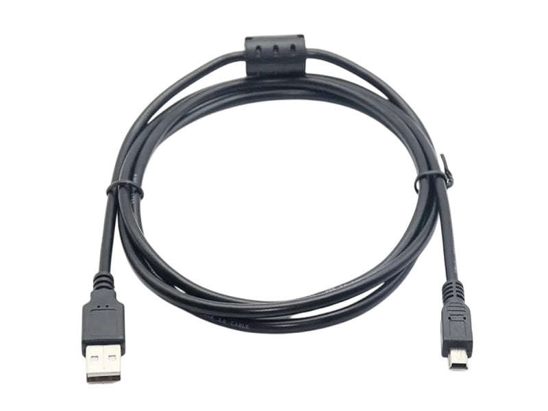 USB to Mini USB B 5-Pin Cable 1.5m - Charge & Data for Camera, GPS, Dash Cam