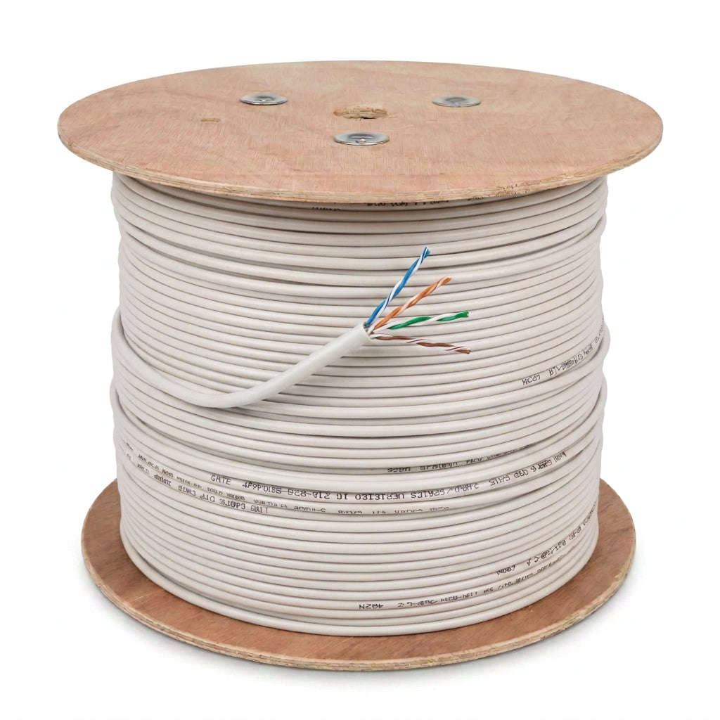 ZATECH CAT5 UTP Indoor Network Cable 500m Drum - 0.5mm, White