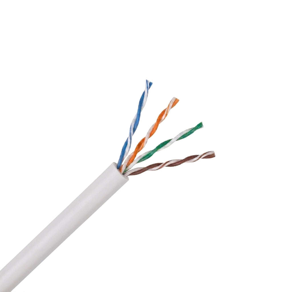 ZATECH CAT5 UTP Indoor Network Cable 500m Drum - 0.5mm, White