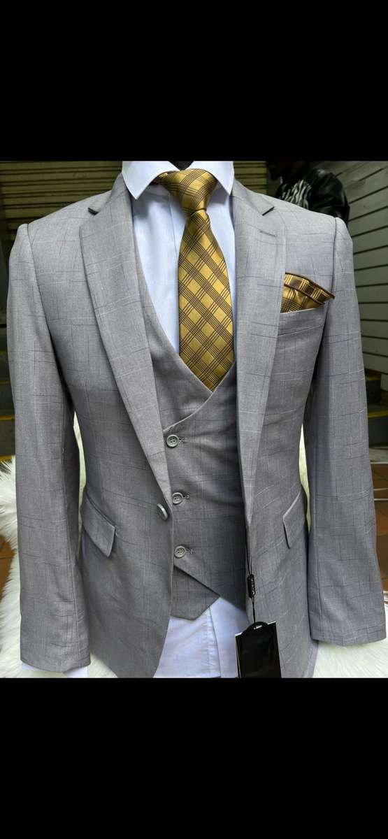 3 Piece suit - Navy / 34
