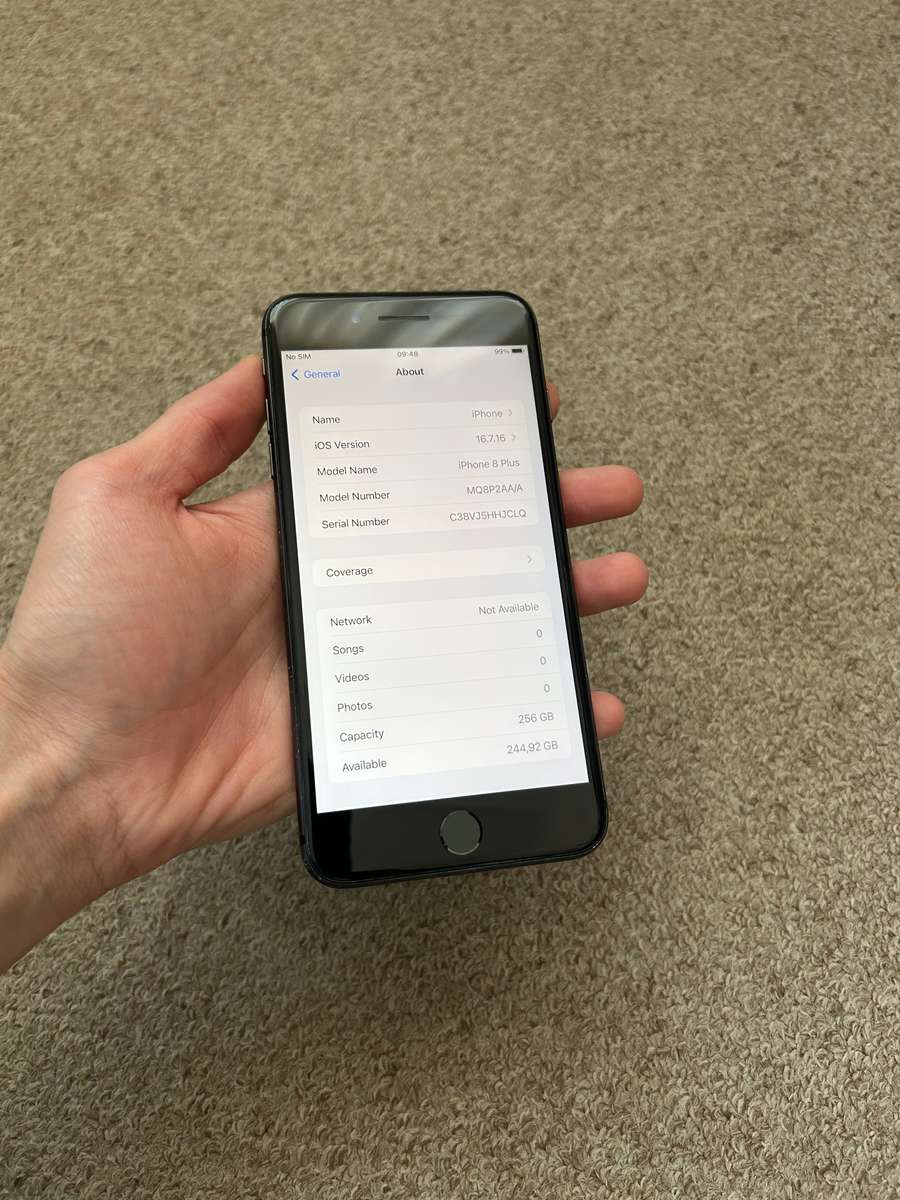 iPhone 8 Plus 256gb good condition 100% battery health