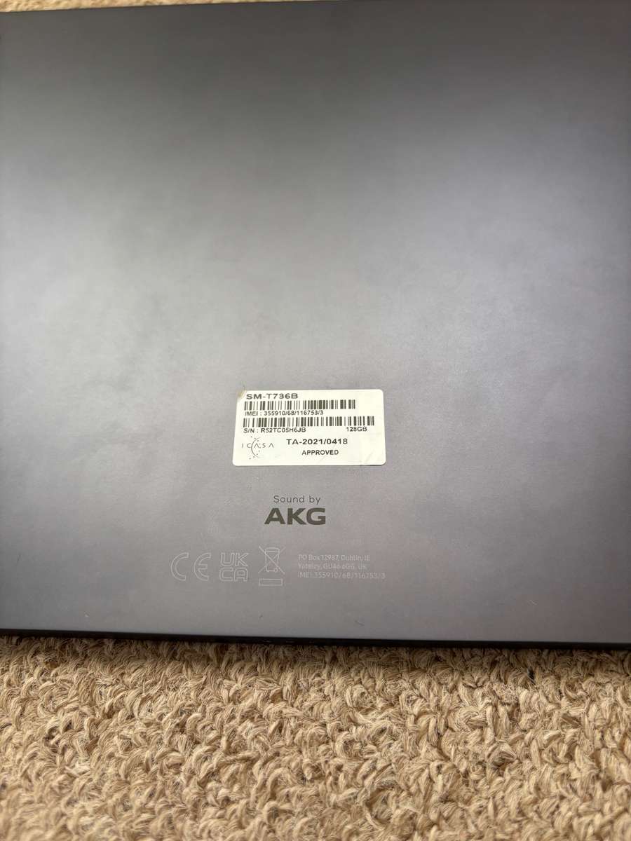 Samsung Galaxy Tab S7 FE 5G 128GB - Immaculate Condition (Tablet Only)
