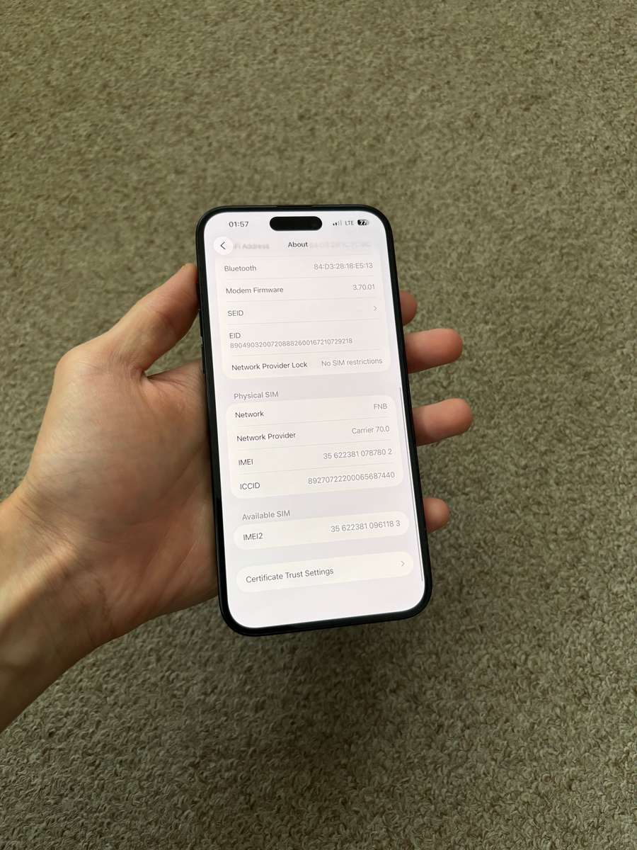 Apple iPhone 15 Plus 128gb 6gb ram dual sim with cover