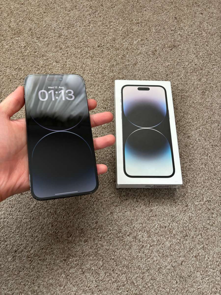 Iphone 14 Pro Max 512gb Dual sim good condition with box and cover