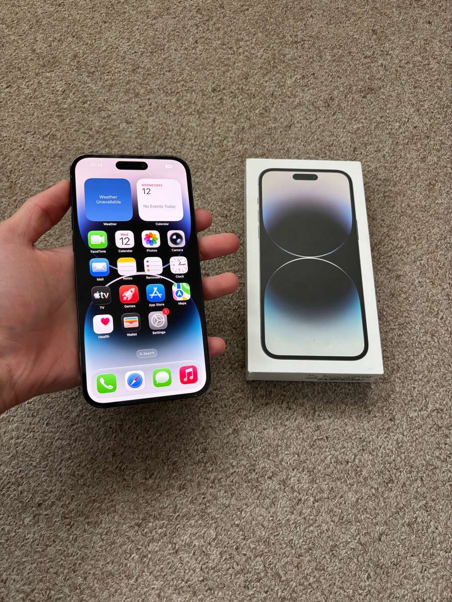 Iphone 14 Pro Max 512gb Dual sim good condition with box and cover