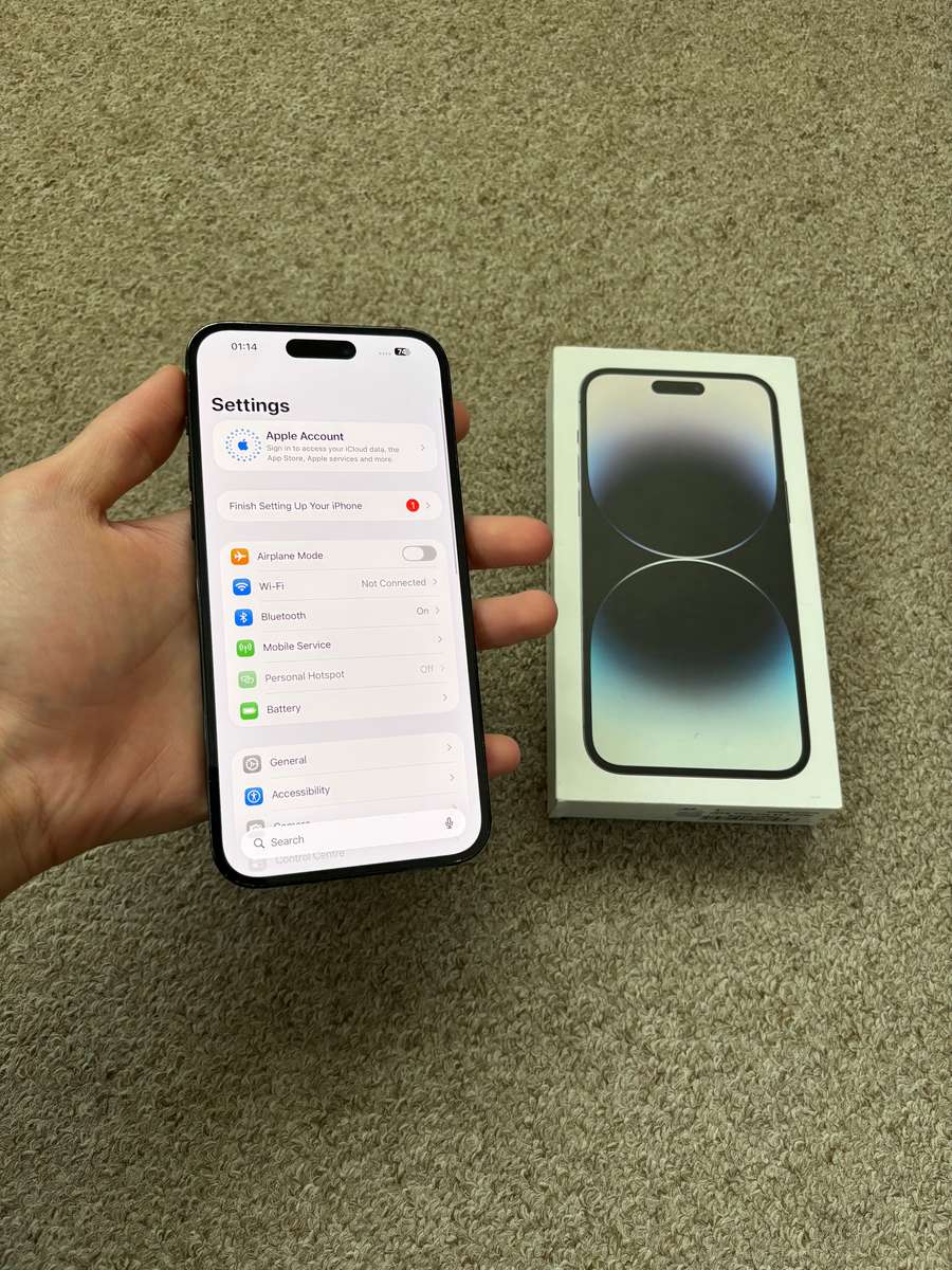 Iphone 14 Pro Max 512gb Dual sim good condition with box and cover