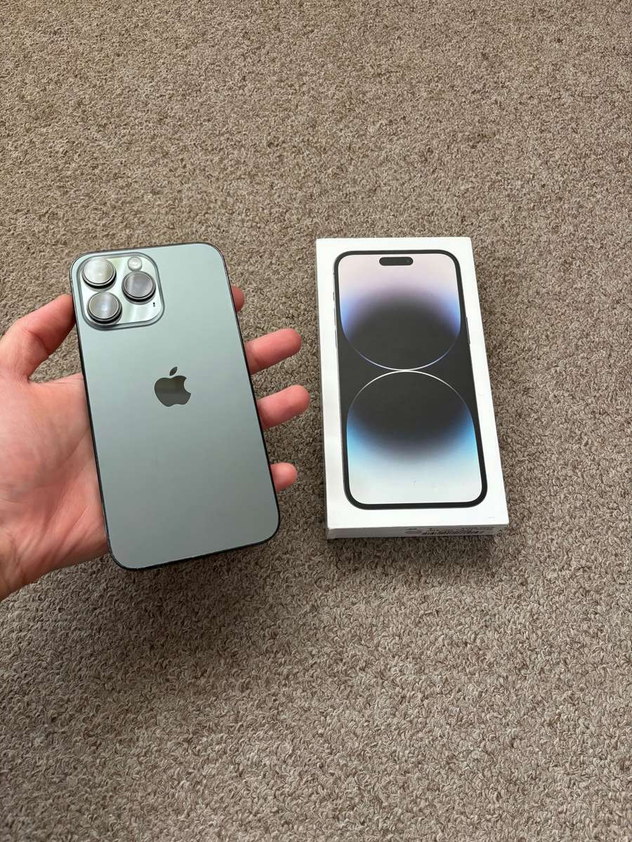 Iphone 14 Pro Max 512gb Dual sim good condition with box and cover