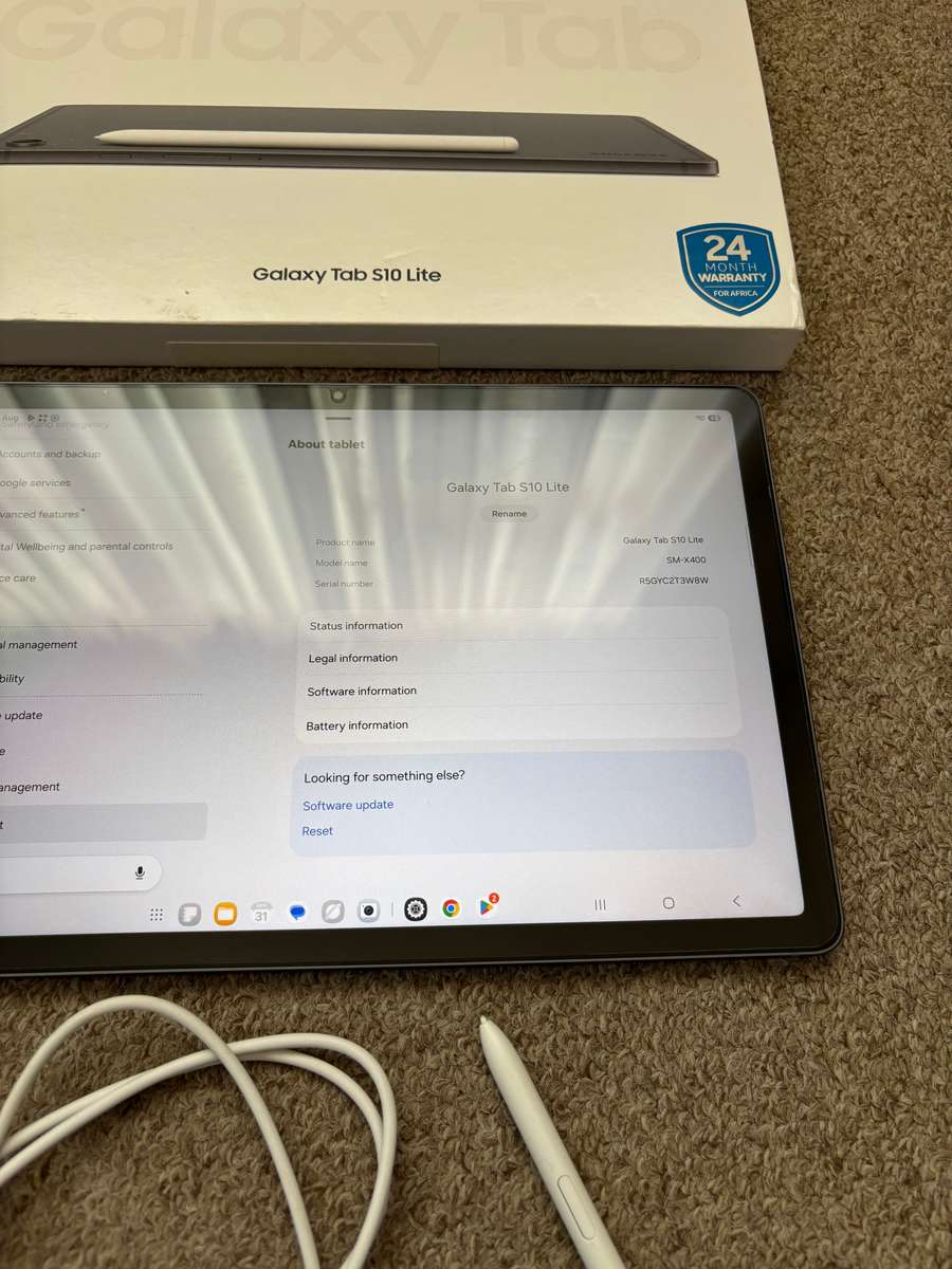 Samsung Galaxy Tab S10 Lite (X400) 10.9" 128GB Wi-Fi Only Tablet immaculate condition - Grey